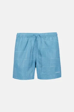 Airforce Mens Swim Short Print Stripe