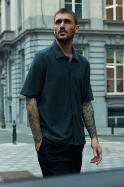 Airforce Mens Woven Short Sleeve Shirt