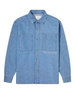 Edwin Europe Big-DNM Mens Shirt LS