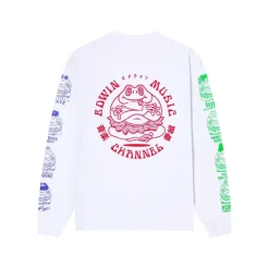 Edwin Europe Edwin Music Channel Mens T-shirt LS