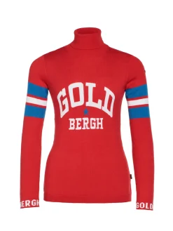 Goldbergh Biscuit Long Sleeve Knit Sweater