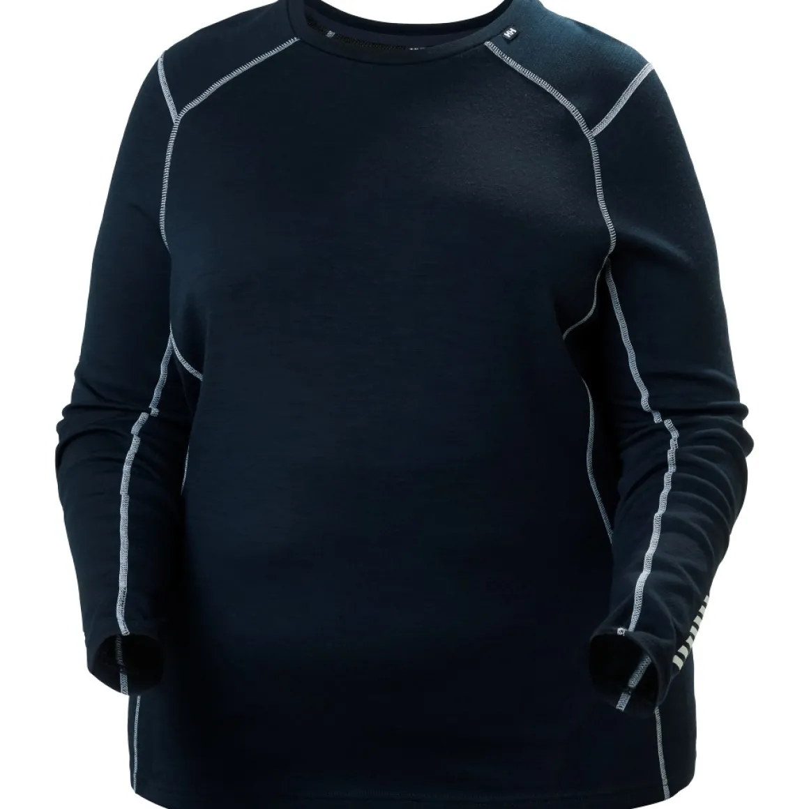 Helly Hansen Womens Lifa Merino Midwt Crew Plus