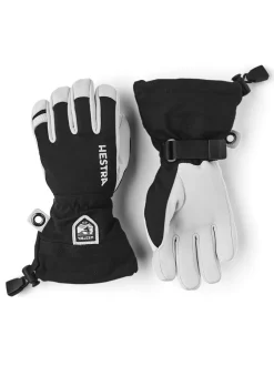Hestra Army Leather Heli Ski Jr 5-finger