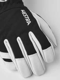 Hestra Army Leather Heli Ski Jr 5-finger