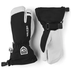 Hestra Army Leather Heli Ski Jr 3-finger