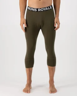 Mons Royale Mens Cascade Merino Flex 3/4