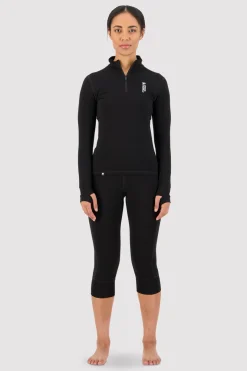 Mons Royale Womens Cascade Merino Flex 1/4