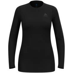 Odlo Womens BL Top Crew Neck L/S Merino 160