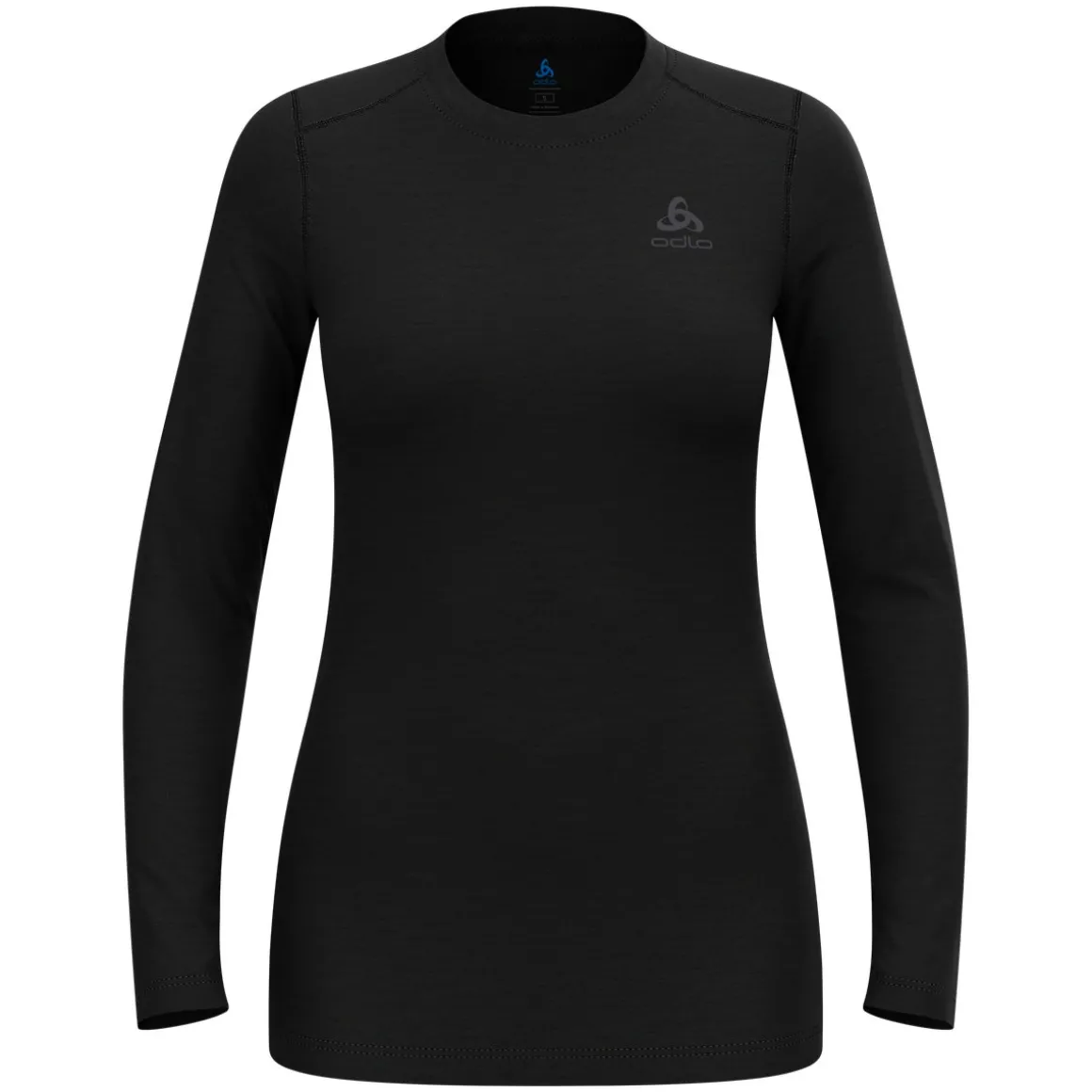 Odlo Womens BL Top Crew Neck L/S Merino 160