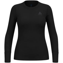 Odlo Womens BL Top Crew Neck L/S Merino 200
