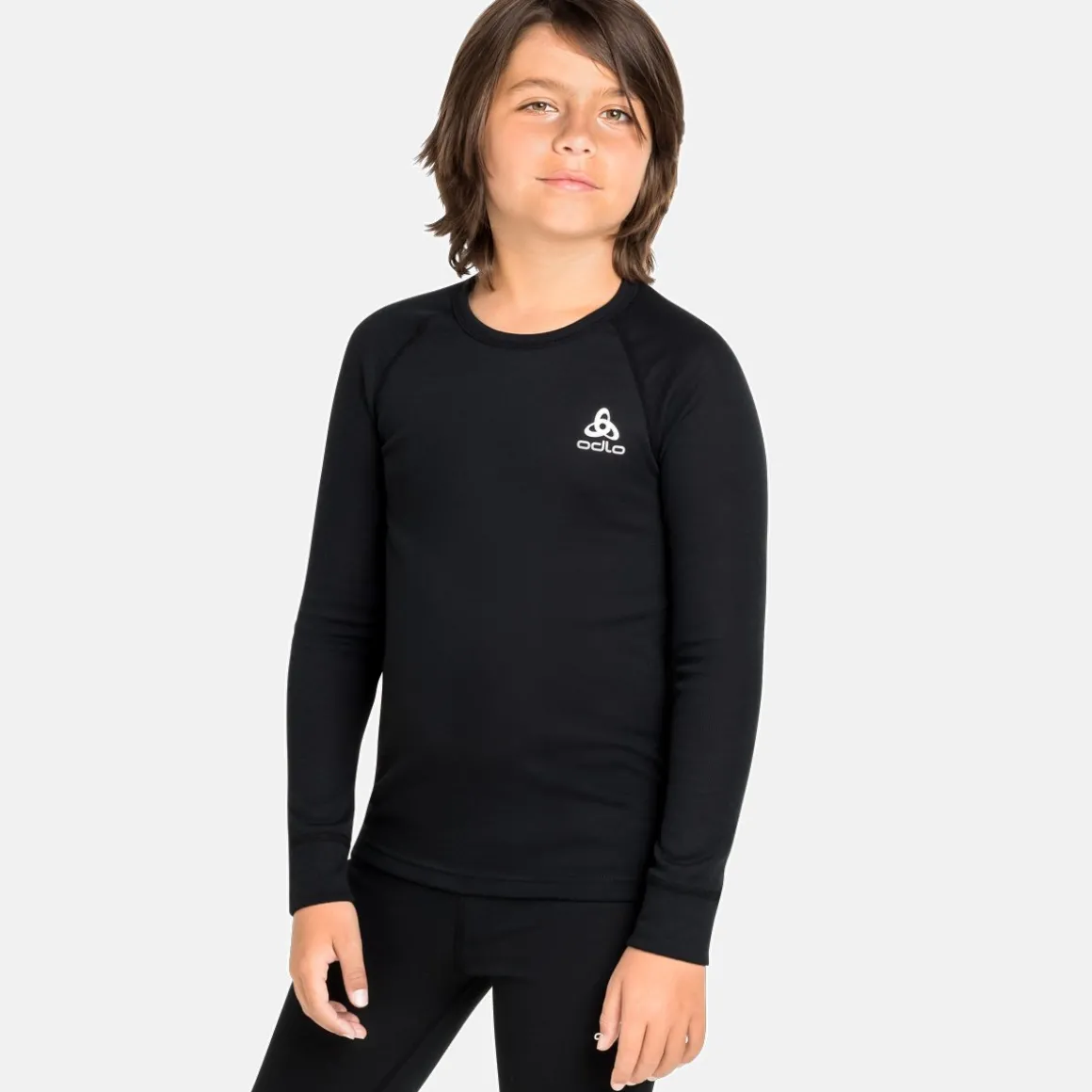 Odlo Y BL TOP Crew neck l_s ACTIVE