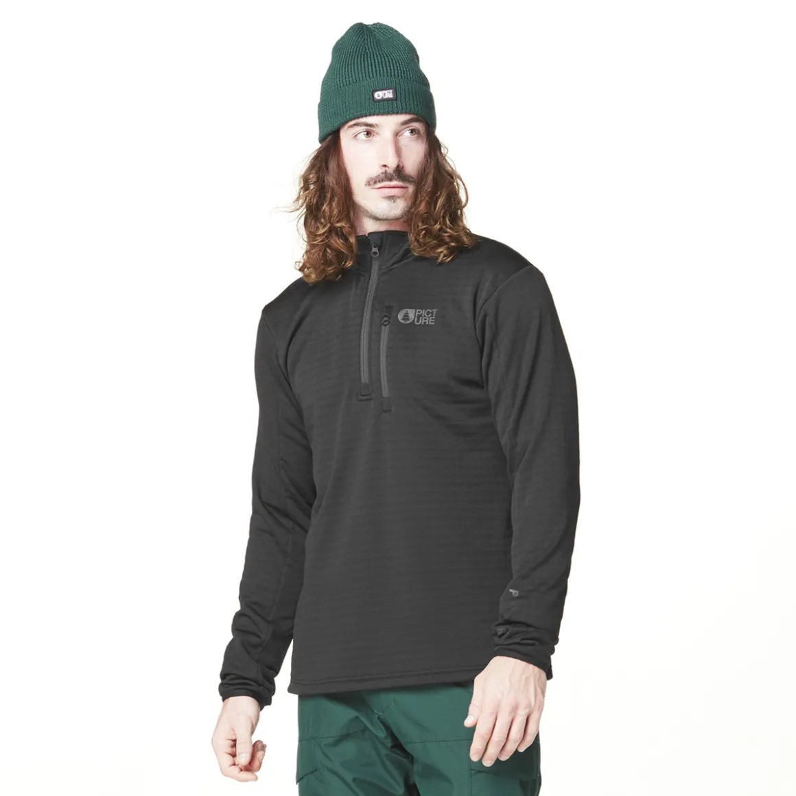 Picture Mens Bake Grid 1/4 Fleece