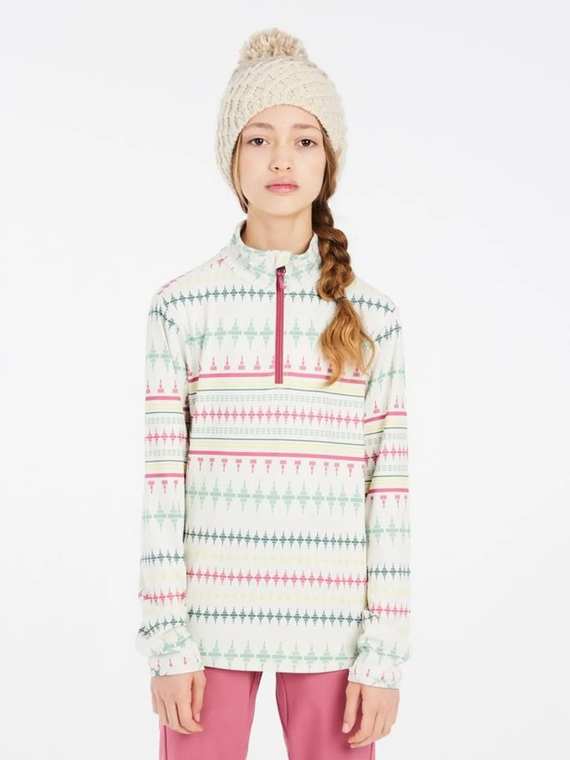 Protest Girls Prtzoak Jr 1/4 Zip Active Top