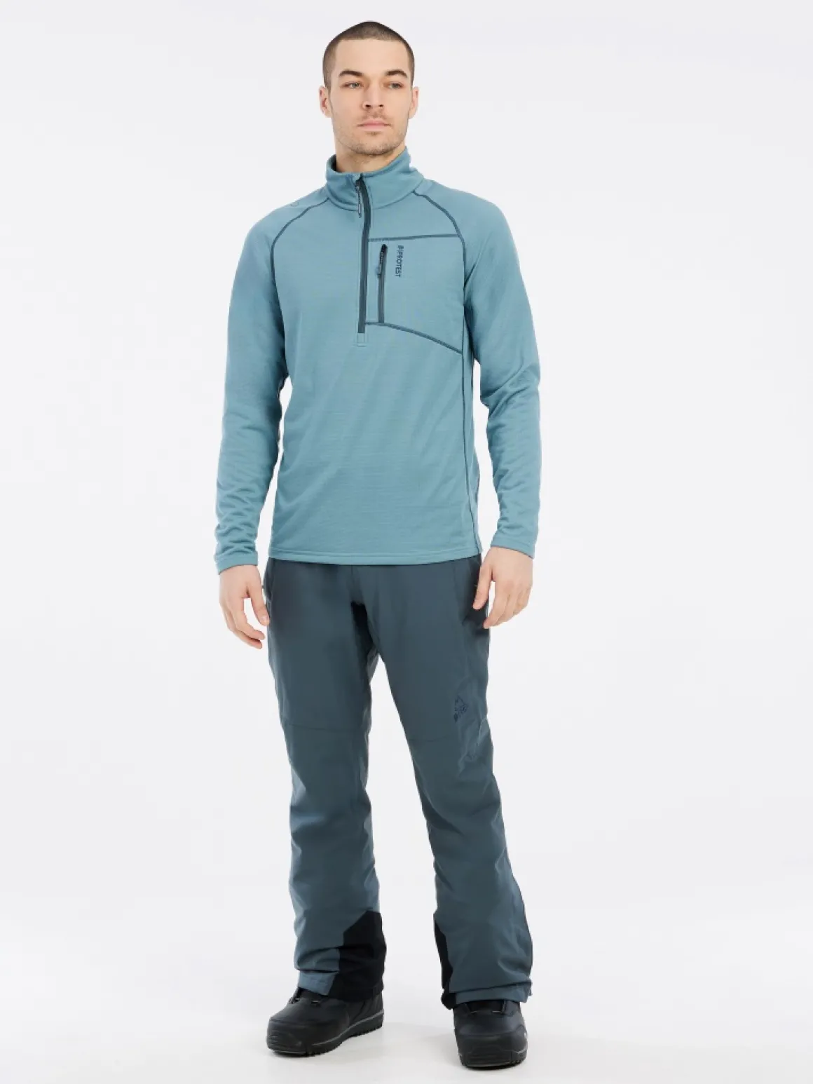 Protest Mens Prtkody 1/4 Zip Active Top