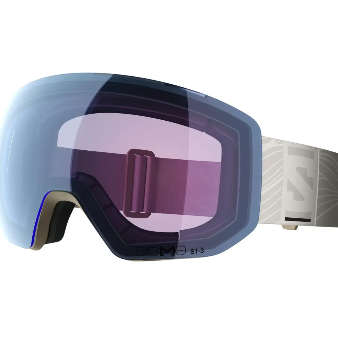 Salomon Radium Pro S Sigma Photochromic Light Bronze Met_Blue