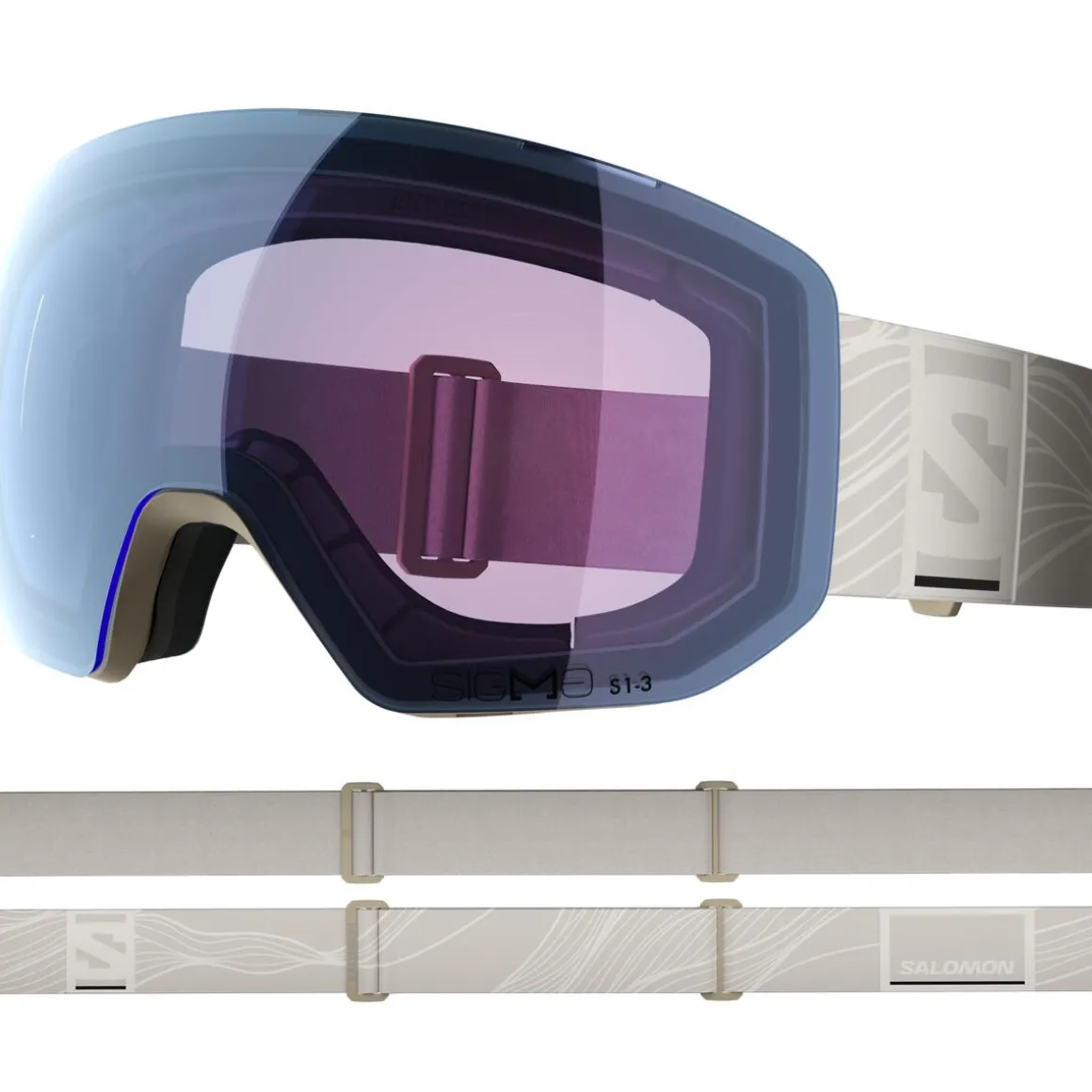 Salomon Radium Pro S Sigma Photochromic Light Bronze Met_Blue