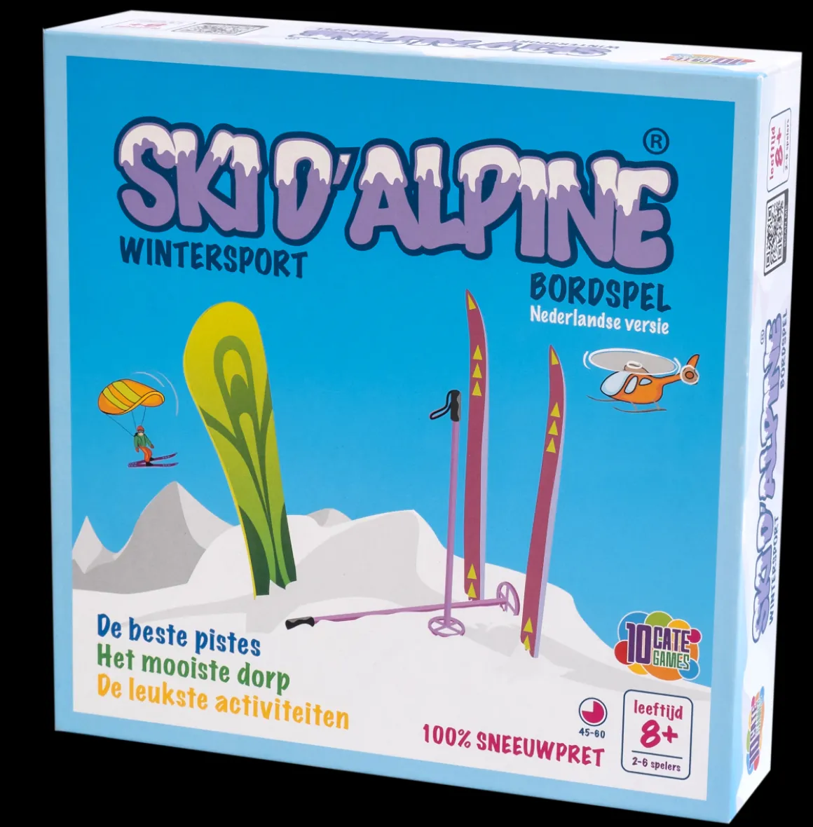 Ski D'Alpin Wintersport Bordspel