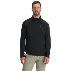 Spyder Mens Gridweb Fleece 1_2 Zip