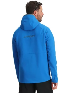 Spyder Mens Gridweb Shellfleece Hoodie