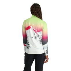 Spyder Womens Sunset Zip T-Neck