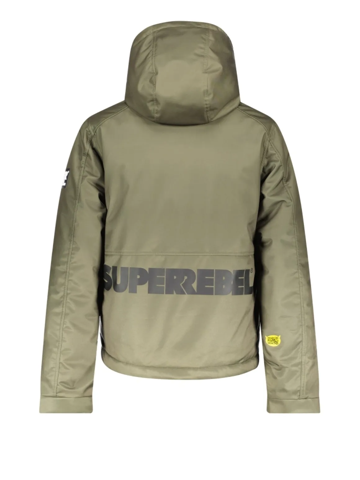 Superrebel Boys Space Ski Technical Fleece Hooded Jacket