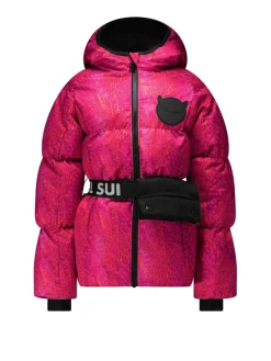 Superrebel Girls Puff Fleece Hooded Jacket