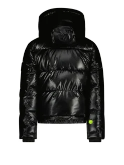 Superrebel Girls Spicy Metallic Hooded Ski Jacket