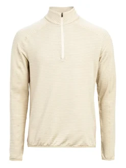 The Mountain Studio Mens Light Tech Fleece Half Zip
