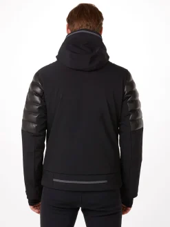 Toni Sailer Mens Lorenz Faux Leather Ski Jacket
