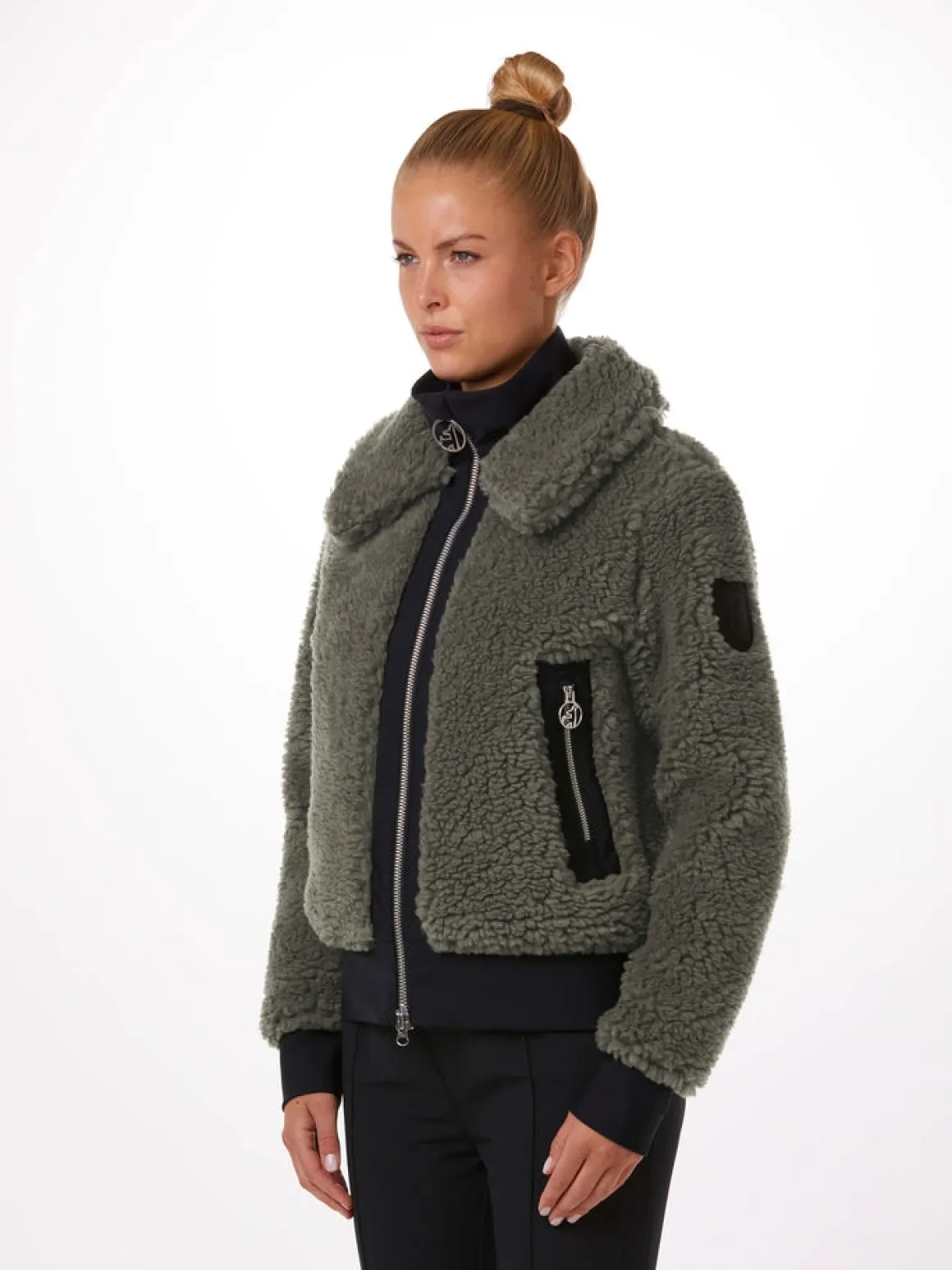 Toni Sailer Womens Sisu Teddy Pile Jacket