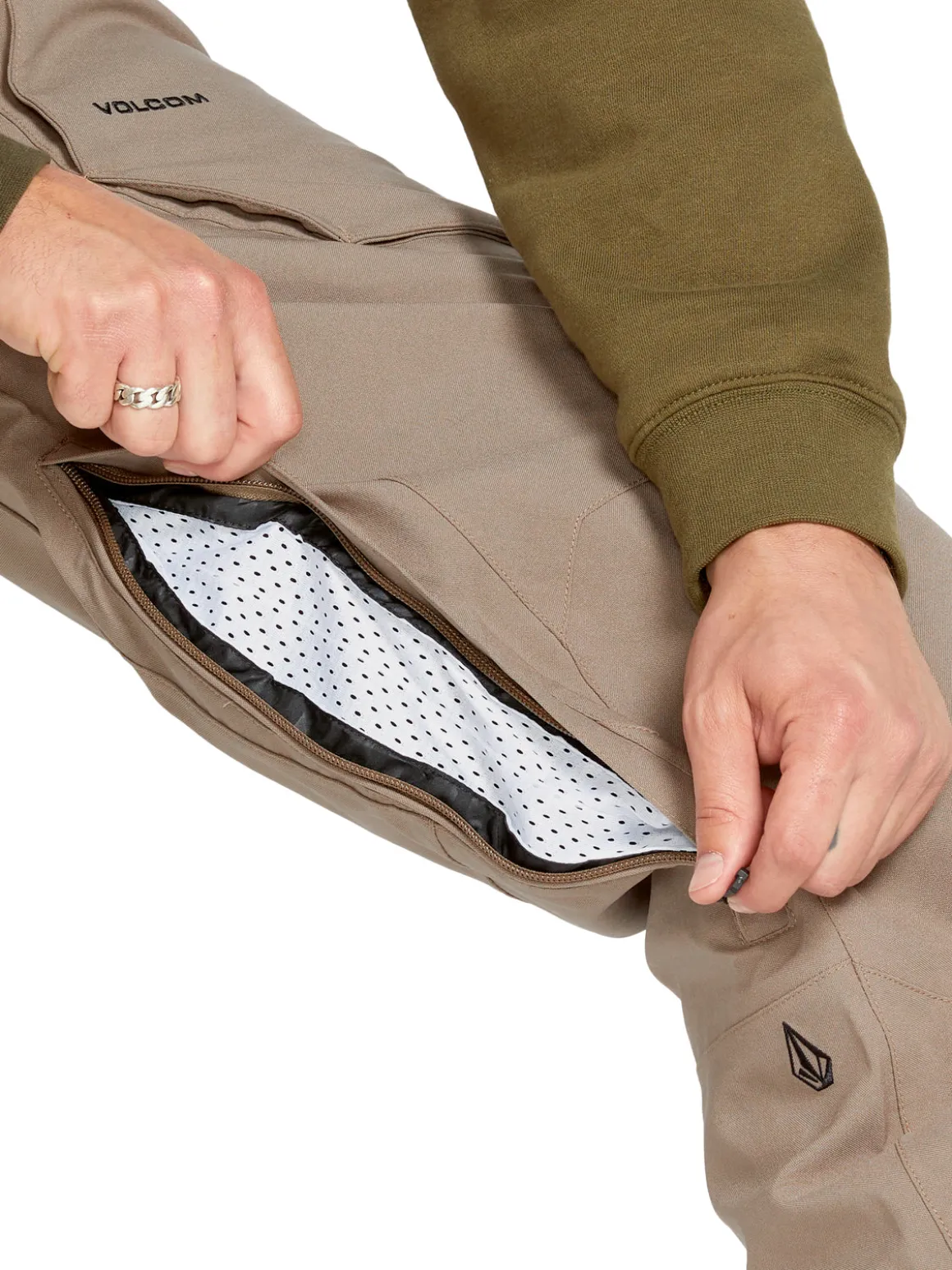 Volcom Mens Roan Bib Overall