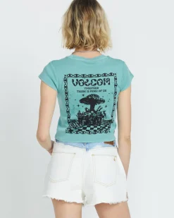 Volcom Womens Fa F Rygalski Baby Tee