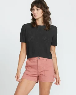 Volcom Womens Meshy Beach SS