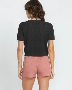 Volcom Womens Meshy Beach SS